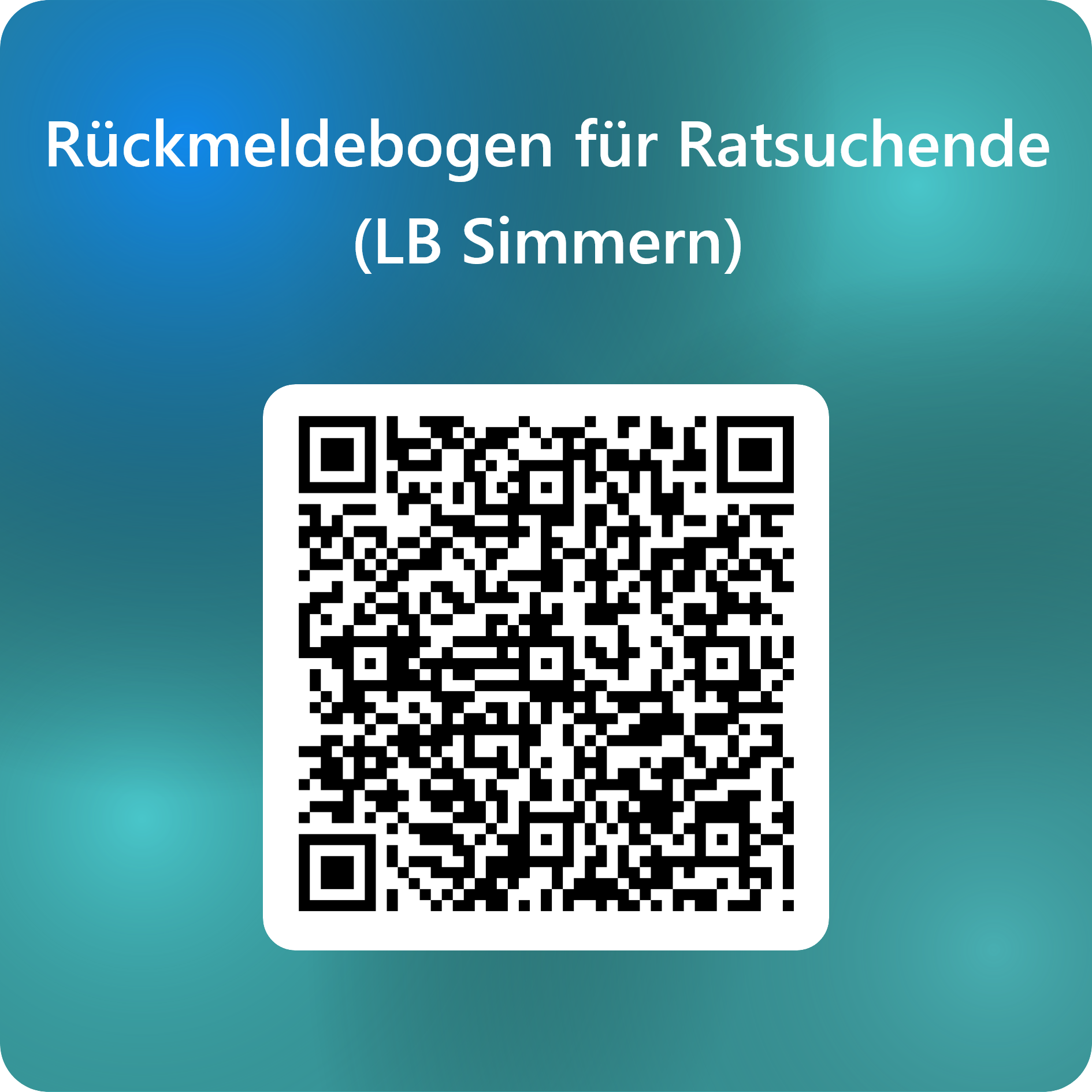 QRCode für Rückmeldebogen für Ratsuchende (LB Simmern)